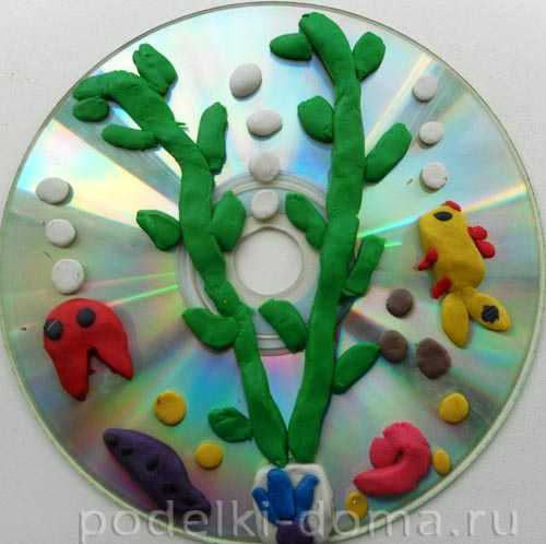 Подставка для iphone из коробки для DVD-диска