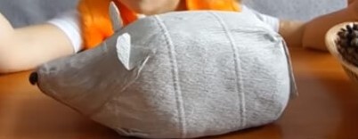 Ёжик из бутылки