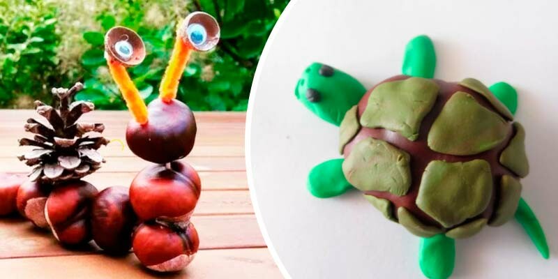 Поделки из каштанов своими руками: легкие мастер-классы для детей и взрослых из осеннего материала (106 фото)