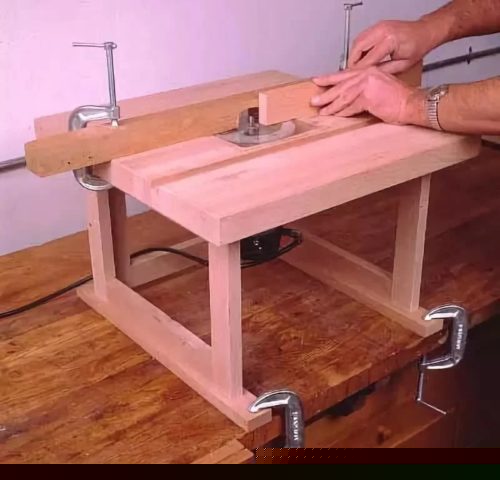 Фрезерный стол из фанеры – эконом вариант