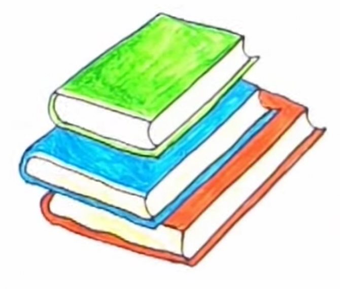 Как нарисовать книгу — мастер-классы по созданию рисунка карандашом и по клеточкам