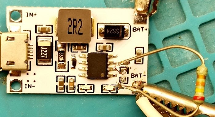 Преобразователь 3,7-5V для POWER BANK-a