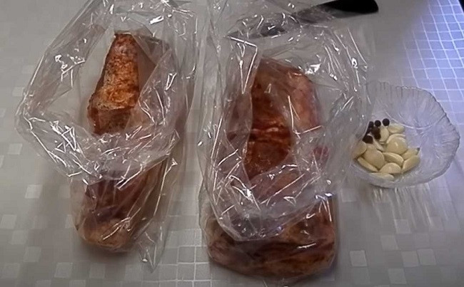 Как засолить свиное сало