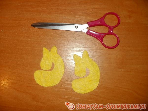 Елочка из вискозной салфетки