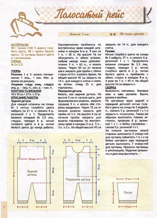 Вязаные комбинезоны для новорожденных: определение размера, описание схем разных моделей