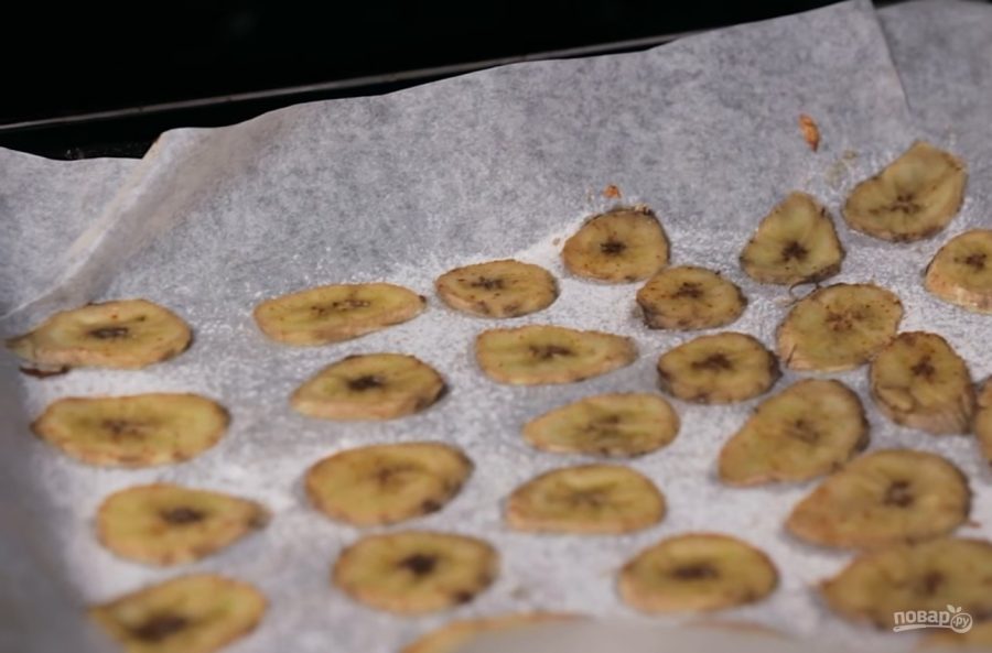 Банановые чипсы: рецепты в духовке легкого и вкусного лакомства