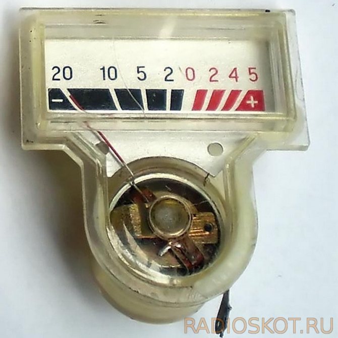 Стрелочный индикатор удара