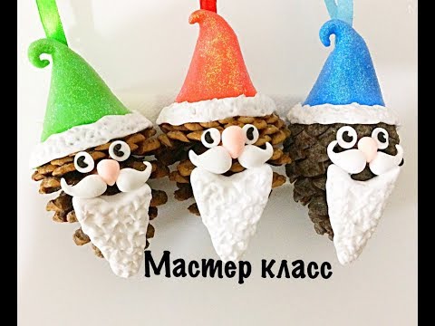 Елочка из лесных шишек