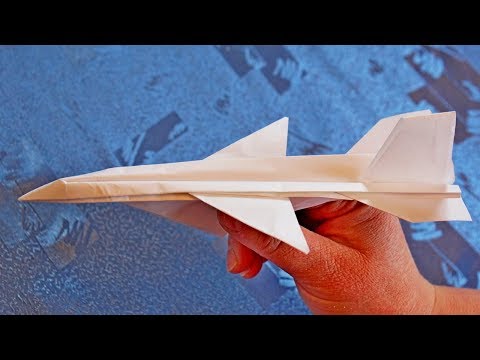 Как сделать самолёт из бумаги: 10 оригинальных способов