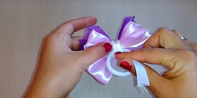 Бант из органзы своими руками - подробный мастер-класс для начинающих с фото примерами