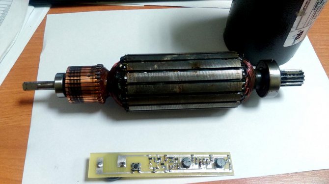 Индикатор межвитковых замыканий ротора