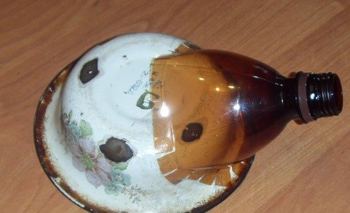 Ёжик из бутылки