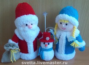 Дед Мороз крючком