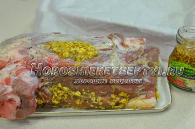Шашлык в духовке на углях