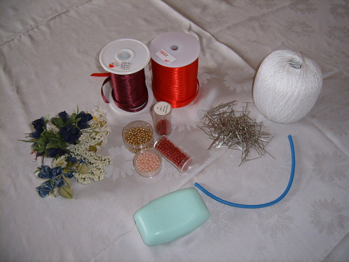 Корзинка из лент