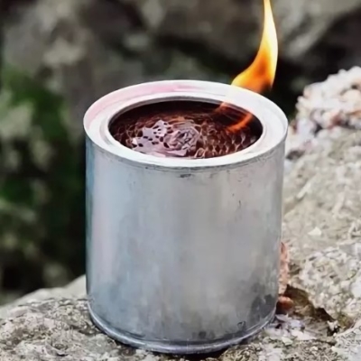 Делаем горелку на сухом горючем