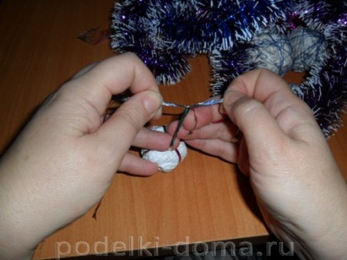 Шарик на елку