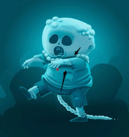 Как нарисовать зомби ? из игры поэтапно