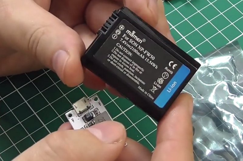 Преобразователь 3,7-5V для POWER BANK-a