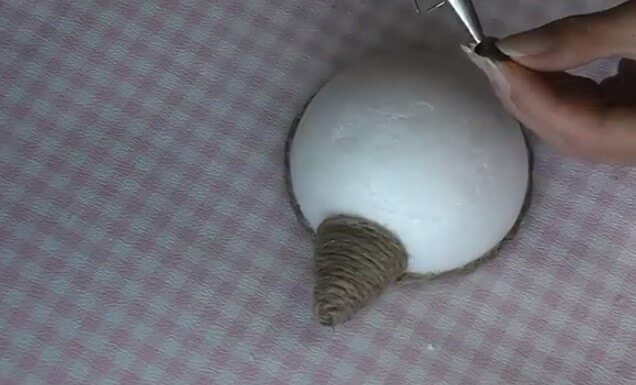 Ёжик из бутылки