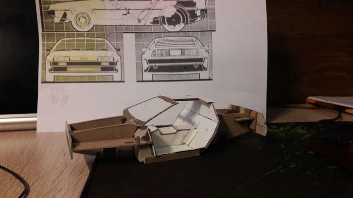 Летающий DeLorean своими руками