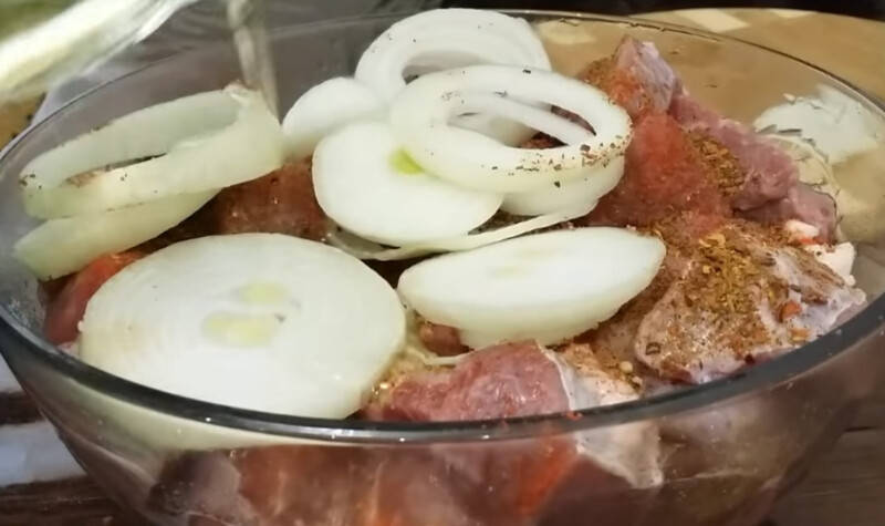 Нежнейший шашлык из говядины