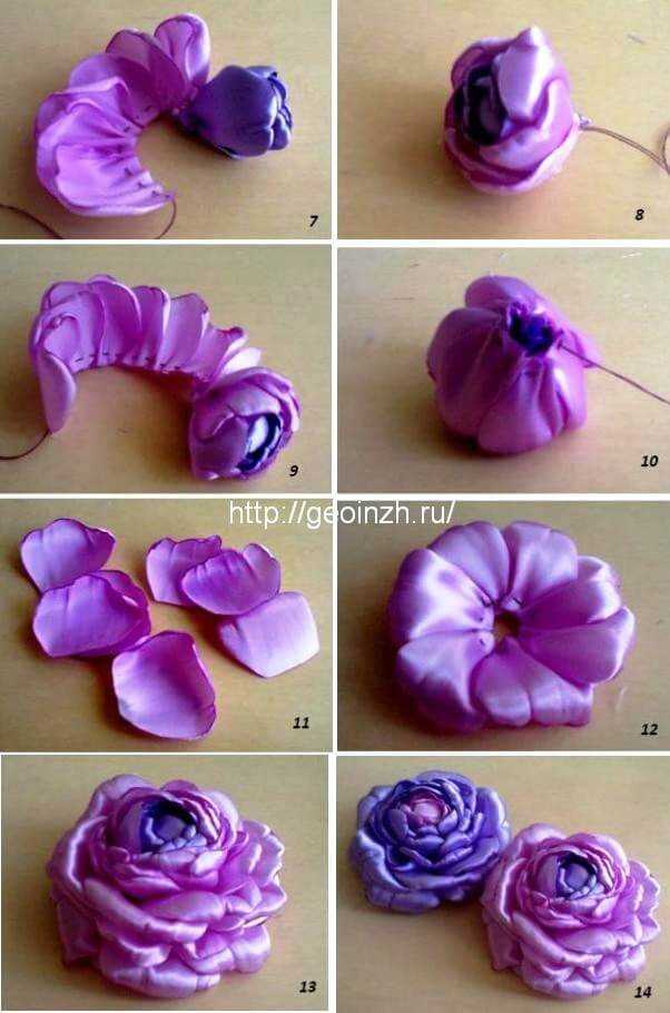 Роза из натурального шёлка "софи" | vortex flowers