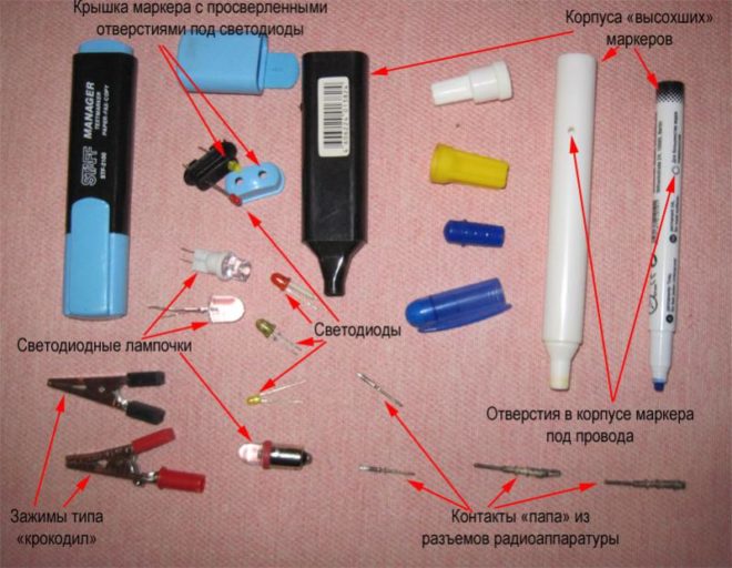 Индикатор напряжения на трех светодиодах