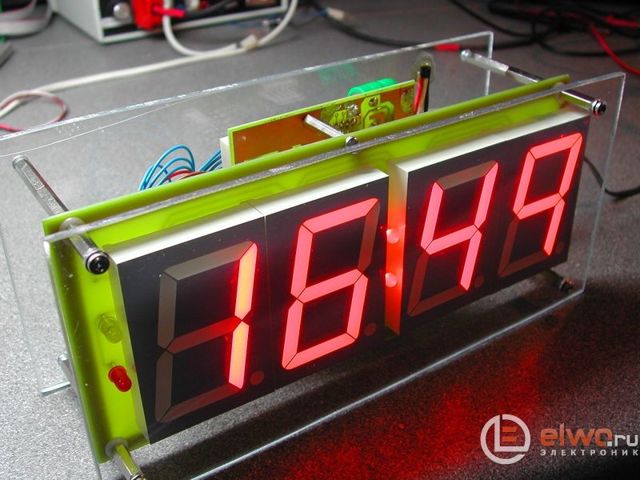 Светодиодно-песочные часы своими руками
