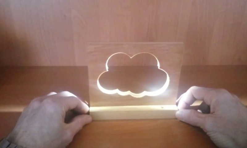 Как сделать светодиодную люстру с 3D эффектом