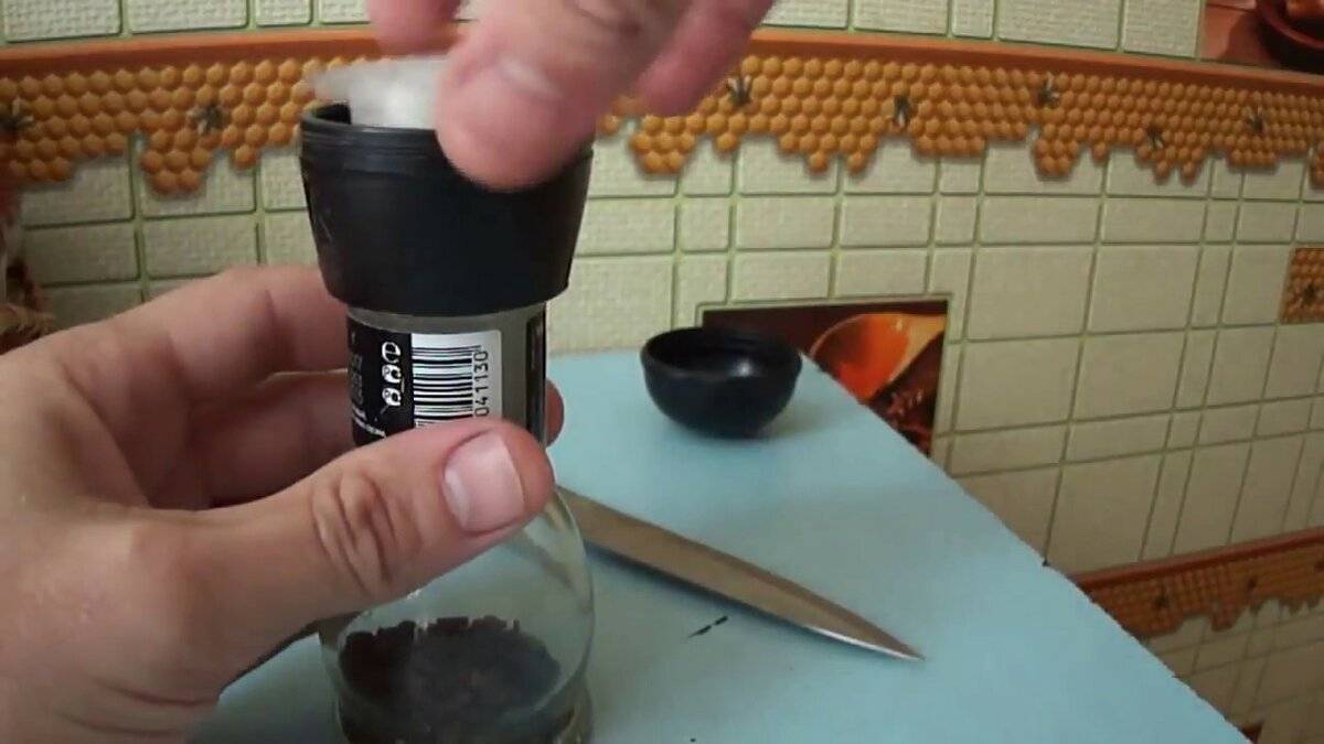 Как повторно заполнить одноразовую мельницу специями
