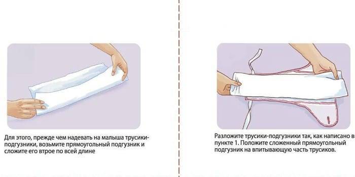 Многоразовые разные подгузники своими руками: мастер-класс