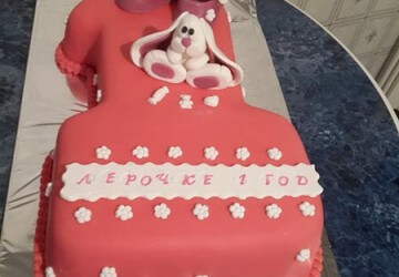 Оформление детского торта