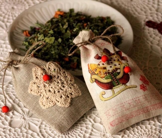 Мешочек для конфет в виде зайчика