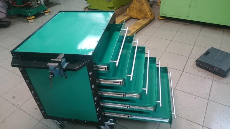 Ящик для инструмента из оцинкованного листа (с чертежами)