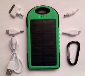 Power Bank с зарядкой от выносной солнечной панели