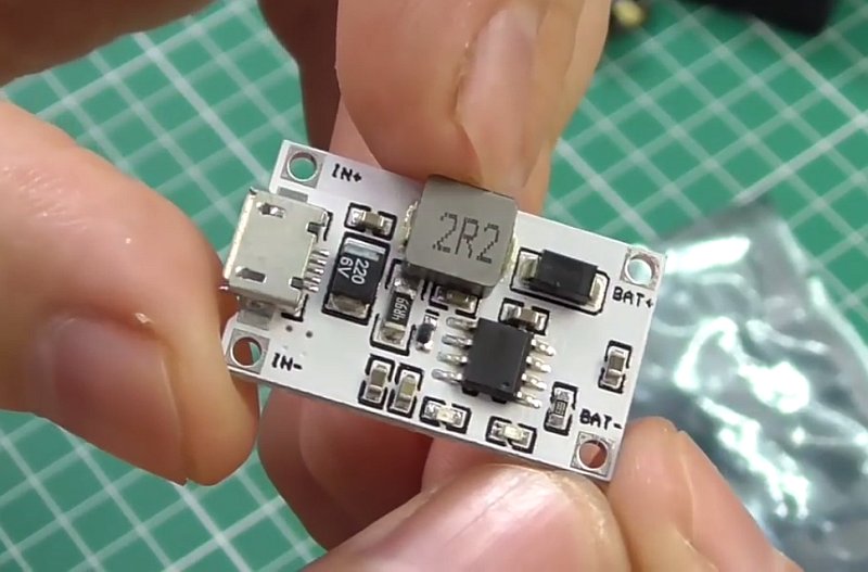 Преобразователь 3,7-5V для POWER BANK-a