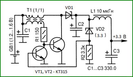 Простой фонарик из кроны и светодиода SMD 5730 своими руками