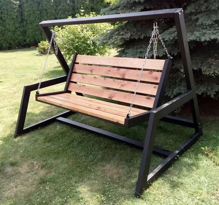 Складные качели своими руками