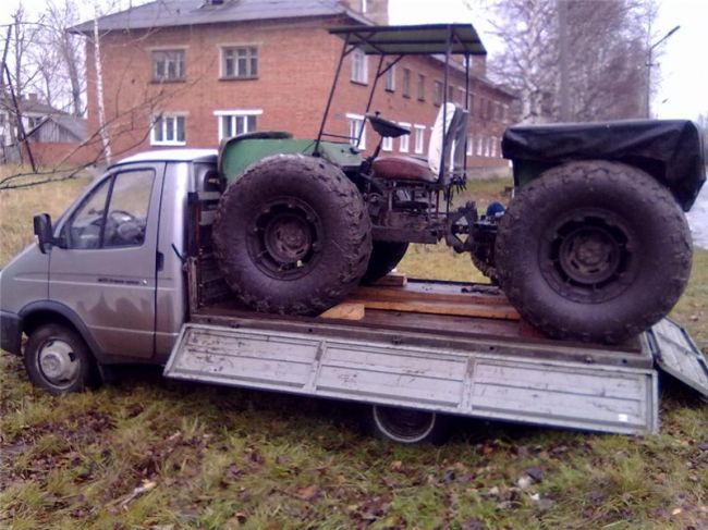 Полноприводная переломка из г. Верхняя Салда