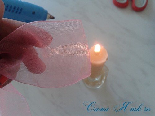 Бант из органзы своими руками - подробный мастер-класс для начинающих с фото примерами