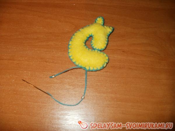 Елочка из вискозной салфетки