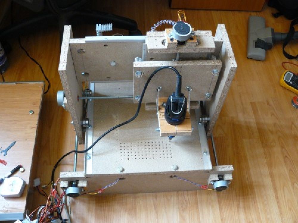 Изготовление станка CNC из дерева на базе Arduino