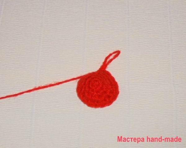 Дед Мороз крючком