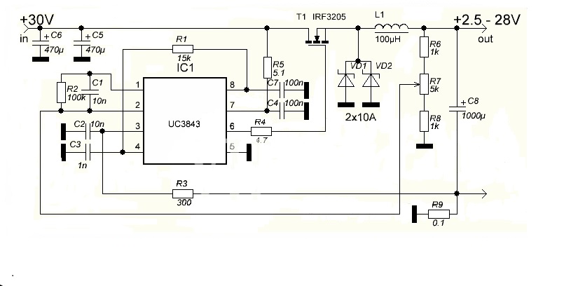 Uc3842 описание на русском